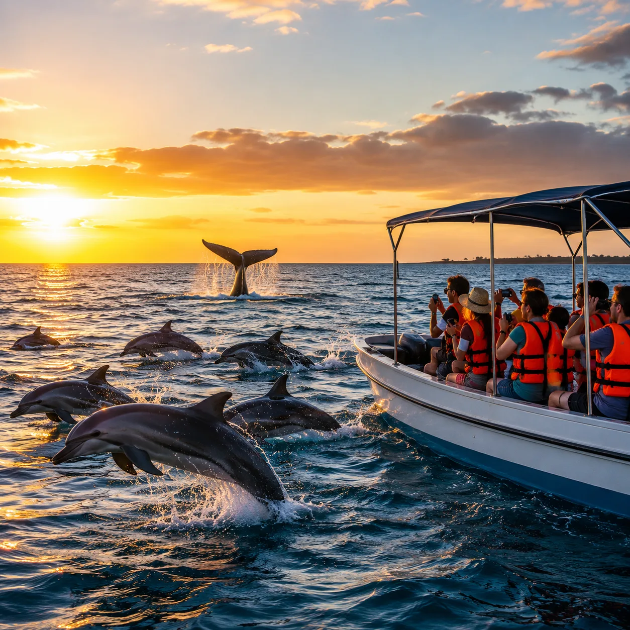 Dolphin & whale watching