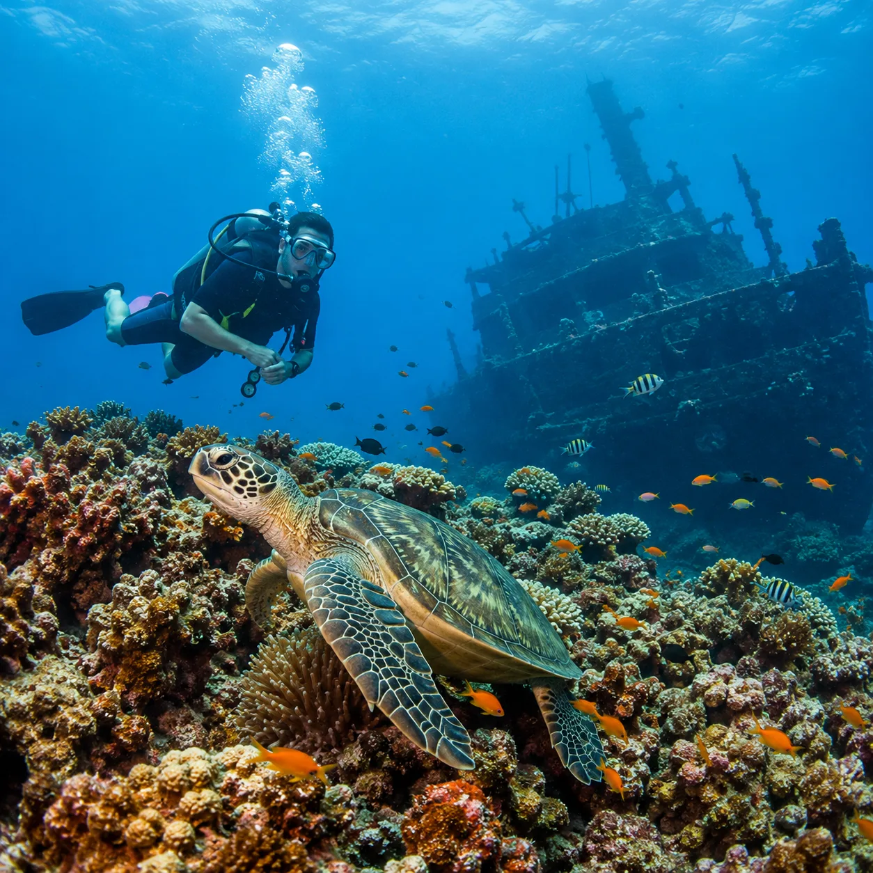 Diving